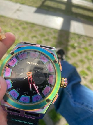 Reloj Diesel Multicolor y Negro