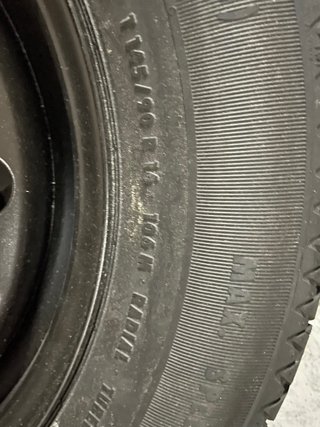 Rueda repuesto 145/90/16 Uniroyal sin estrenar