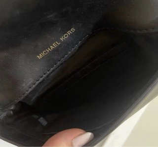 Riñonera Piel Michael Kors Negra Auténtica