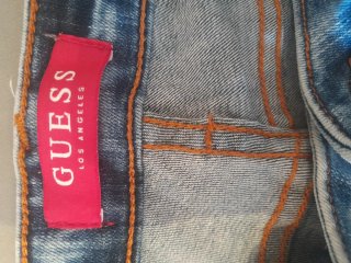 Pantalón vaquero Guess mujer azul