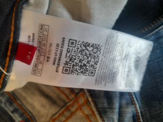 Pantalón vaquero Guess mujer azul