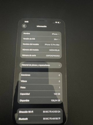 iPhone 12 Pro Max 128GB + Accessori