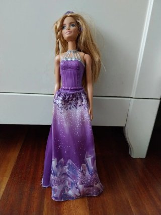 Barbie Princesa Vestido Morado