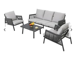 Conjunto de jardín Keira 2 butacas + mesa