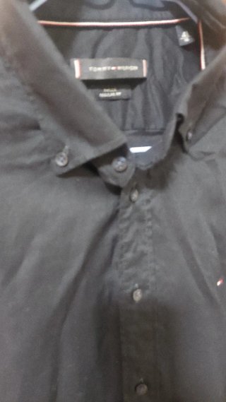 Camicia Tommy Hilfiger Nera Tg M