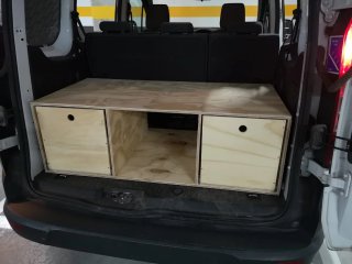 Mueble Camper + Colchón