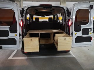Mueble Camper + Colchón