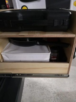 Mueble Camper + Colchón