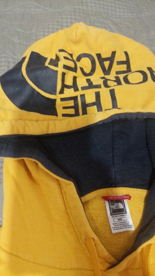 Felpa The North Face Gialla Taglia M