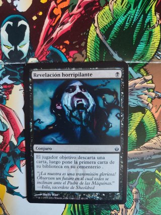 Carta Magic Revelación Horripilante