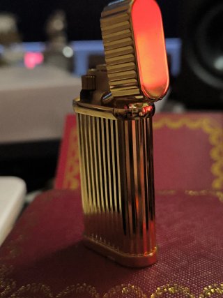 Encendedor Cartier original Made in Paris laminado