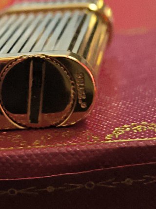 Encendedor Cartier original Made in Paris laminado