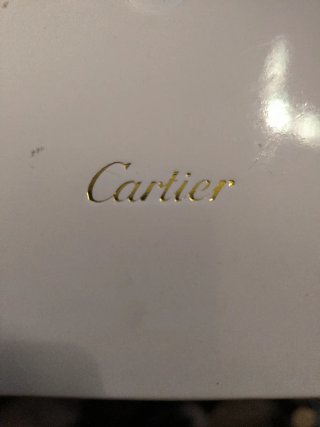 Encendedor Cartier original Made in Paris laminado