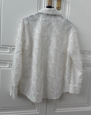 Camisa Zara flecos Zara
