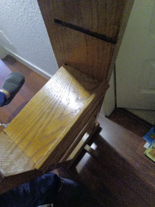 Estantería de madera