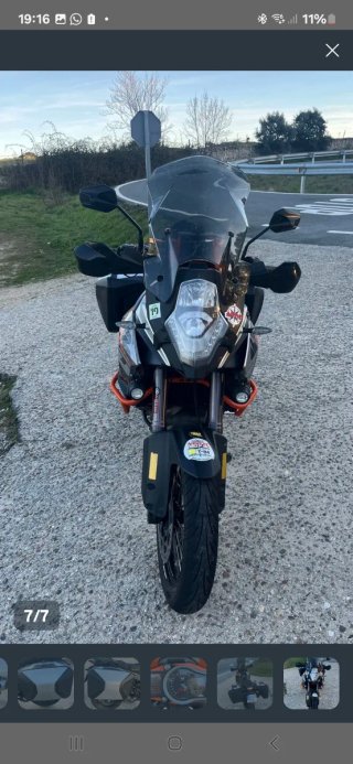 KTM 1190 Adventure Negra/Naranja