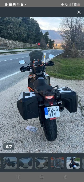 KTM 1190 Adventure Negra/Naranja