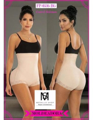 Faja Moldeadora Control Abdomen Beige
