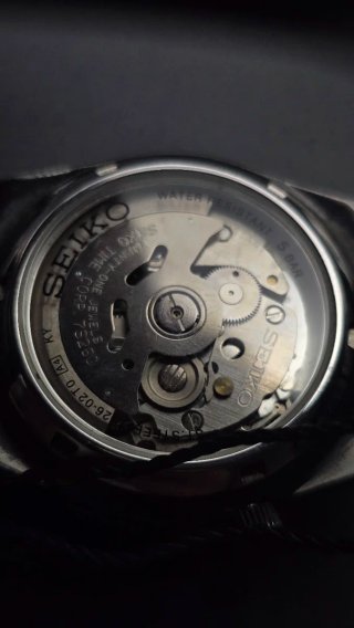 Reloj Seiko 5 Automático 21 Jewels Negro