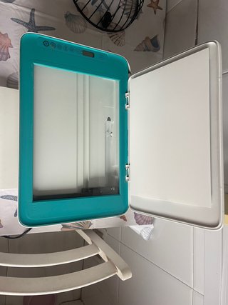 Impresora HP Verde y Blanca