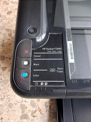 Impresora Multifunción HP F2480 Fotocopias Escaner