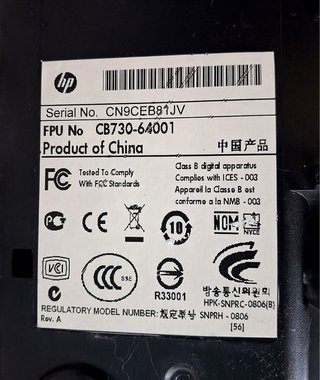 Impresora Multifunción HP F2480 Fotocopias Escaner