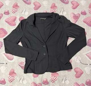 Blazer Sandwich cotone grigio taglia XS