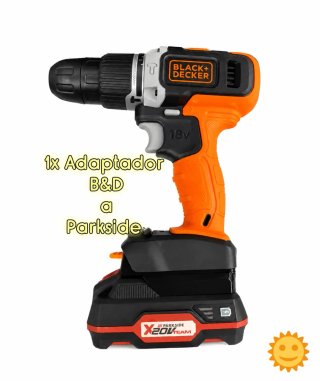 ㊗️1x Adaptador Black and decker a Parkside㊗️