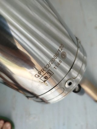 Tubo Escape Yamaha XT 600 Homologado