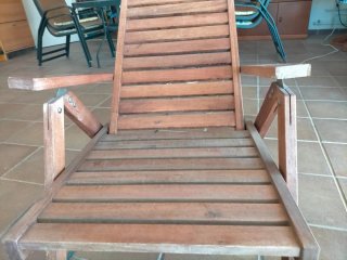 Sillas de madera para jardín