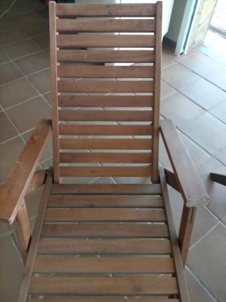 Sillas de madera para jardín
