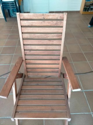Sillas de madera para jardín