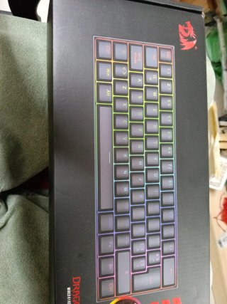 Teclado Redragon K630 Negro RGB