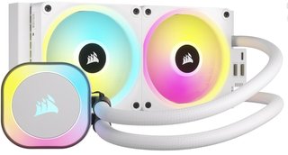 Refrigeración Líquida Corsair RGB Blanca