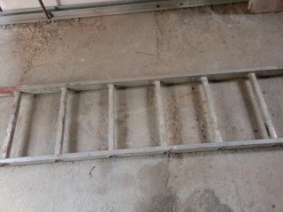 Escalera de aluminio de 4 metros  15 perdaño