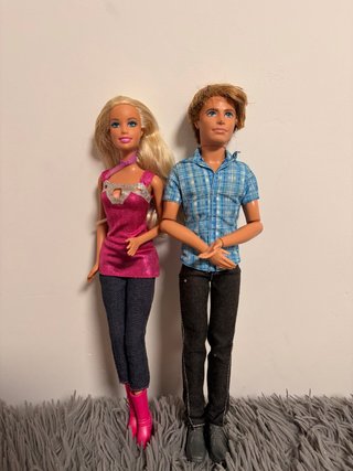 Barbie y Ken Muñecos