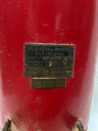 Extintor Minimax Agua Vintage 1965