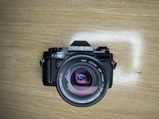 Minolta X-370s Analógica 35mm + Objetivo MD Zoom