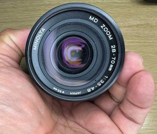Minolta X-370s Analógica 35mm + Objetivo MD Zoom