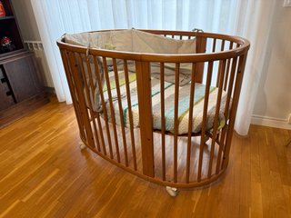 Culla Stokke Sleepi in Legno di Ciliegio