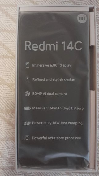 Xiaomi Redmi 14C | 256GB / 16GB RAM | ¡NUEVO!