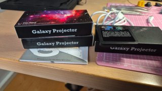 Proyector Galaxias de estrellas Tres cajas tipos