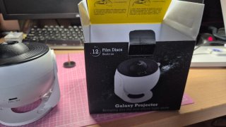 Proyector Galaxias de estrellas Tres cajas tipos