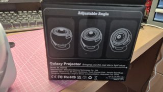 Proyector Galaxias de estrellas Tres cajas tipos