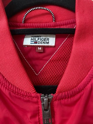 Chaqueta Bomber Tommy Hilfiger Roja