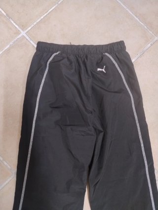 Pantaloni Puma Vintage Y2K Neri Argento