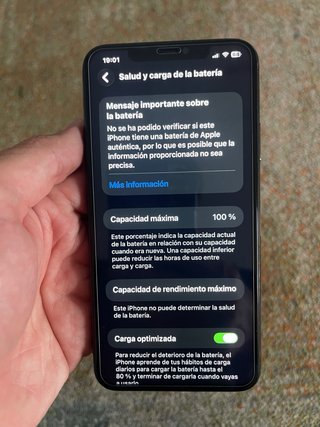 IPhone 11 Pro Max 256 GB Negro BATERIA NUEVA 100%