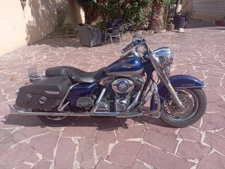 Harley-Davidson Road King Azul/Plata