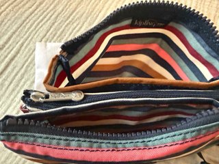 Neceser Kipling Rayas Multicolor