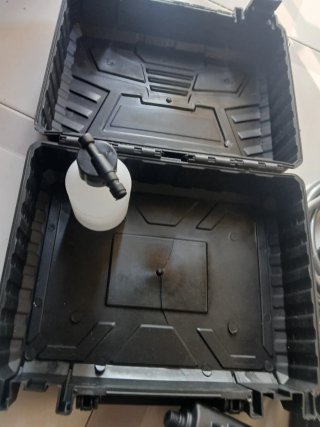 Hidrolimpiadora con 2 baterías